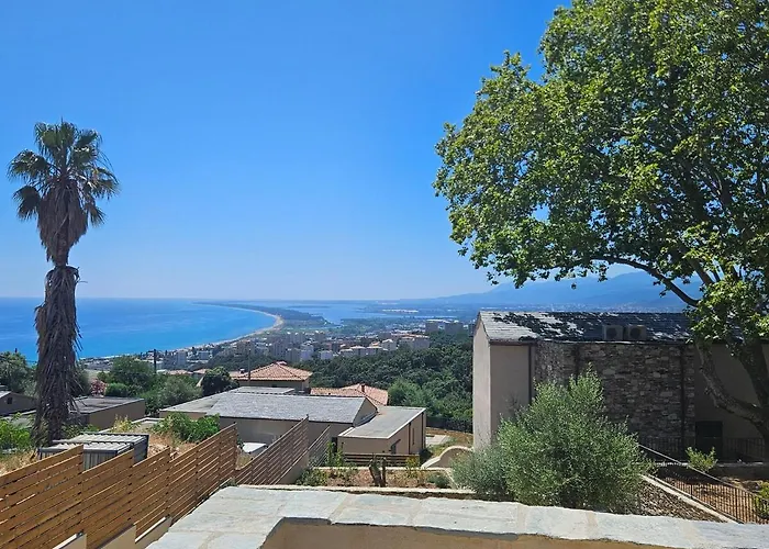 别墅 Splendide Avc Piscine-les Collines 巴斯蒂亚